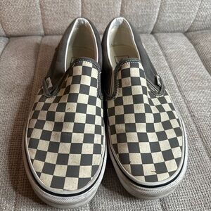 Checkered Slip-On Vans
